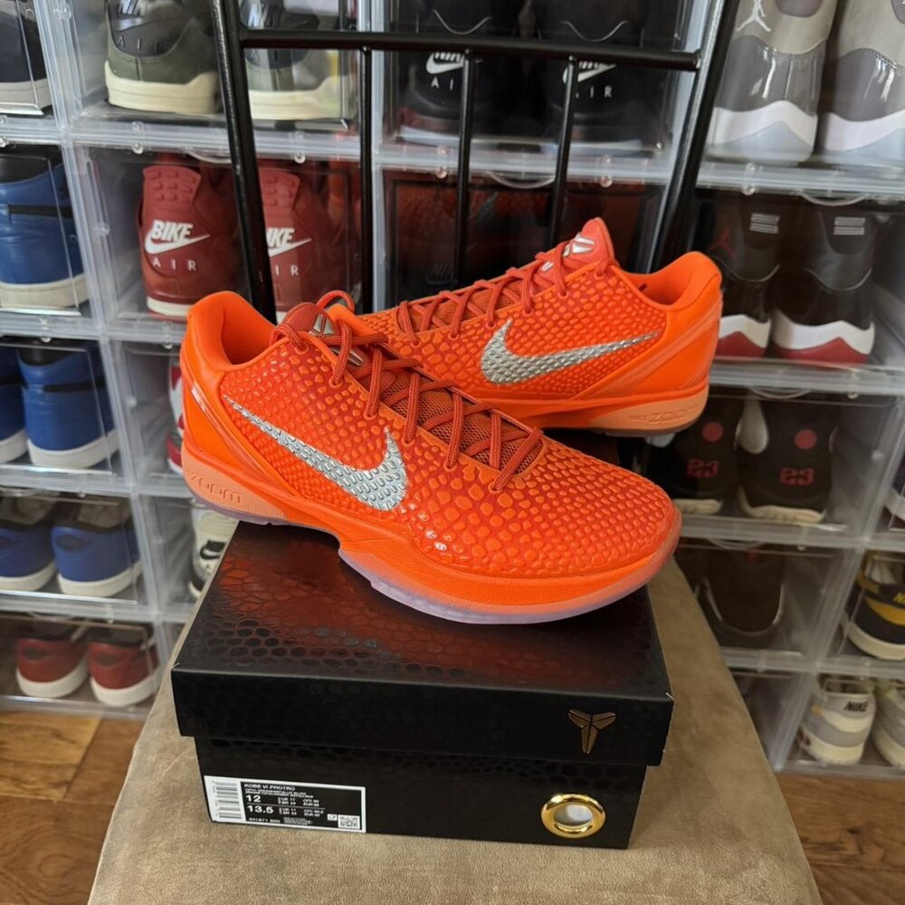 Size 12 - Nike Kobe 6 VI Protro Total Orange Retro Rare Bryant SE LE SP DS NEW